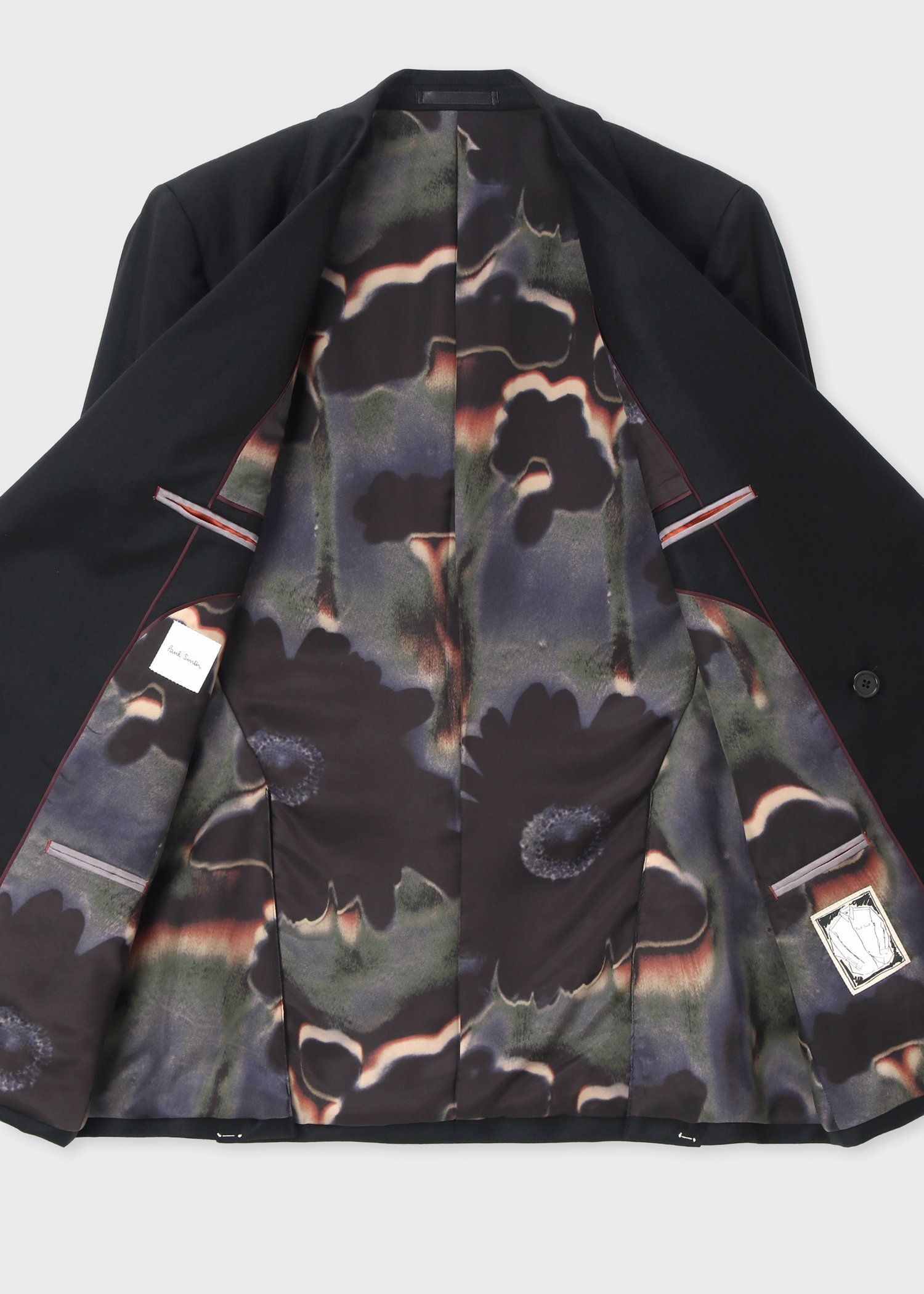 ウールカシミヤフランネル ダブルブレストジャケット