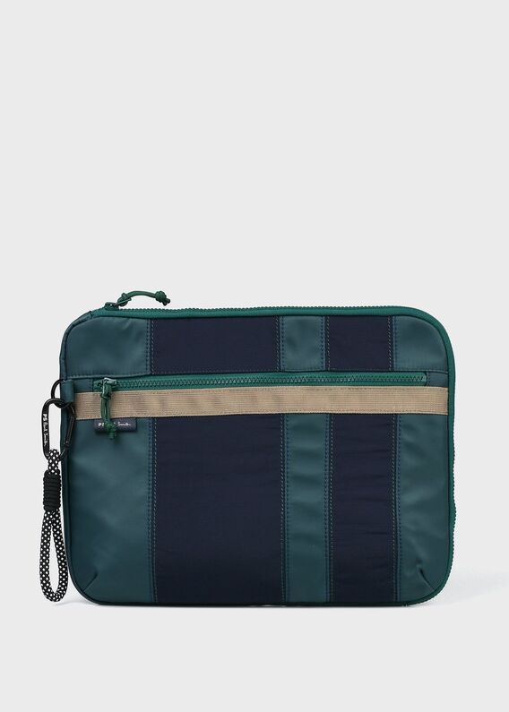 【美品】ポールスミス バッグ チェック柄 ダークグリーン Paul Smith ONLINE SHOP｜ポール・スミス