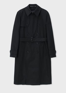 コットンギャバジン ダブルトレンチコート