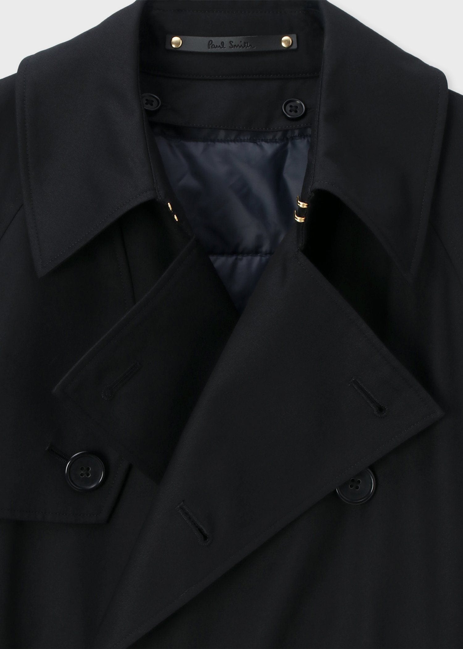 コットンギャバジン ダブルトレンチコート