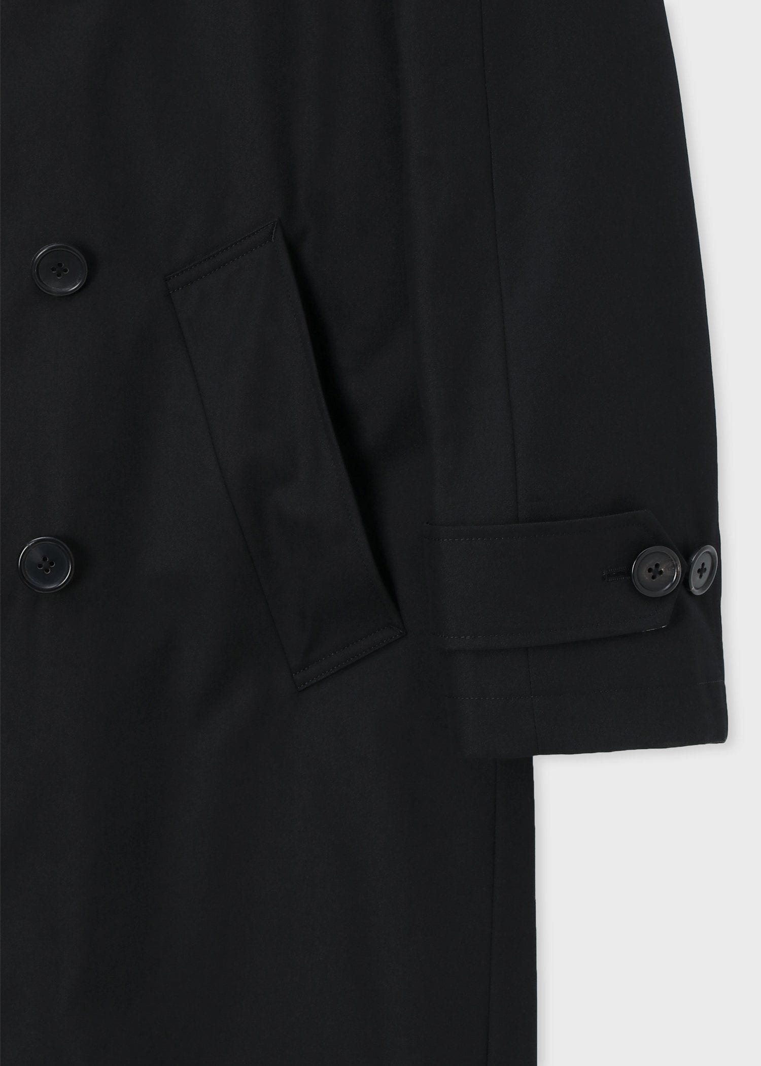 コットンギャバジン ダブルトレンチコート