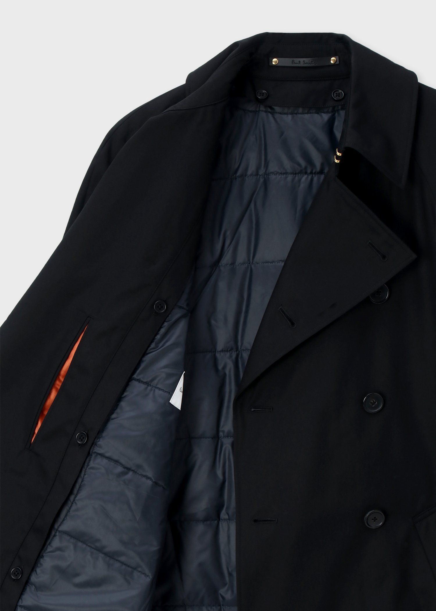 コットンギャバジン ダブルトレンチコート