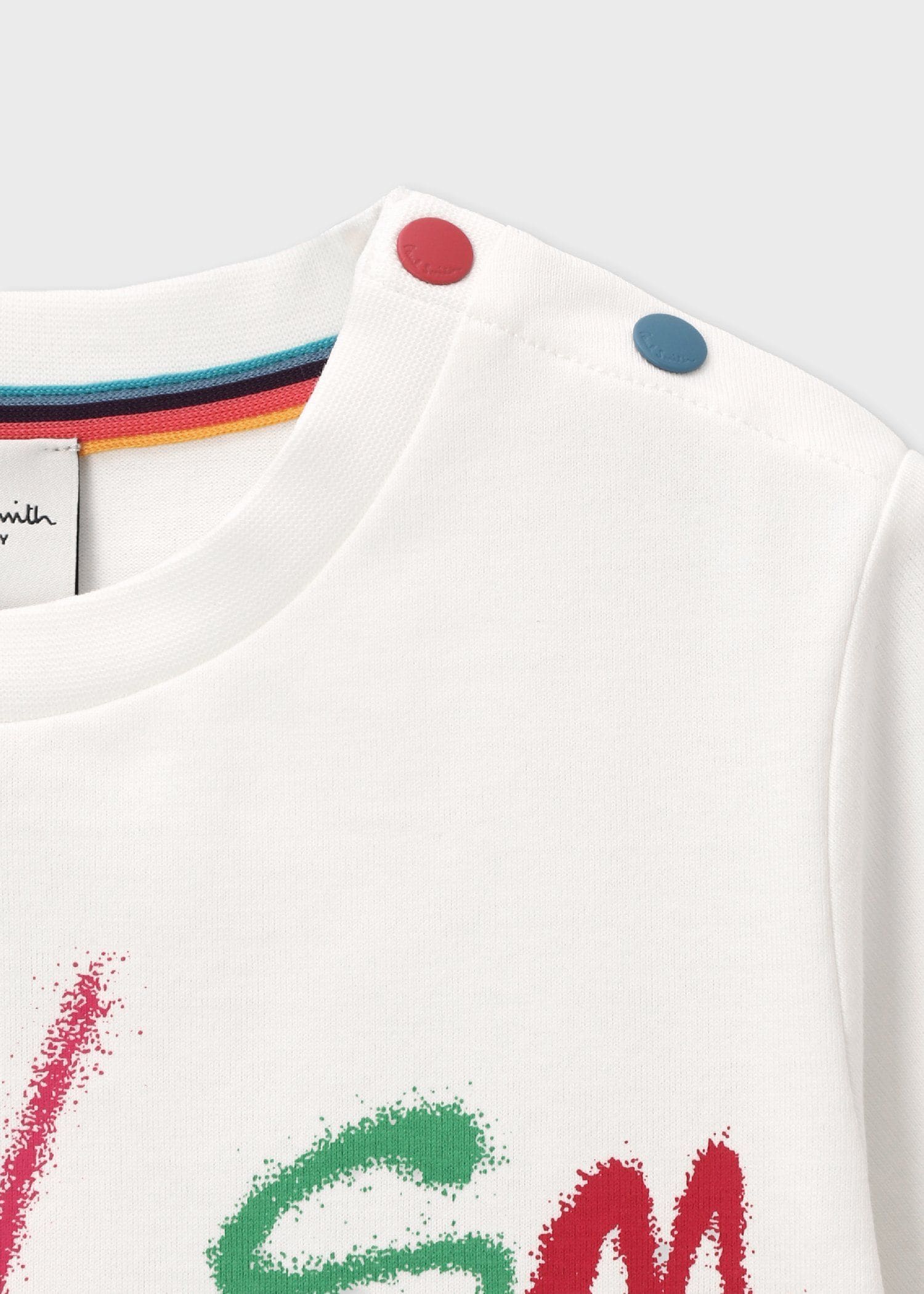 ジュニア スプレーロゴ Tシャツ