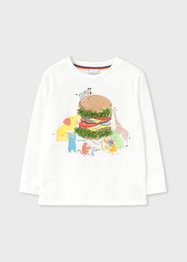 ジュニア アニマルハンバーガー Tシャツ