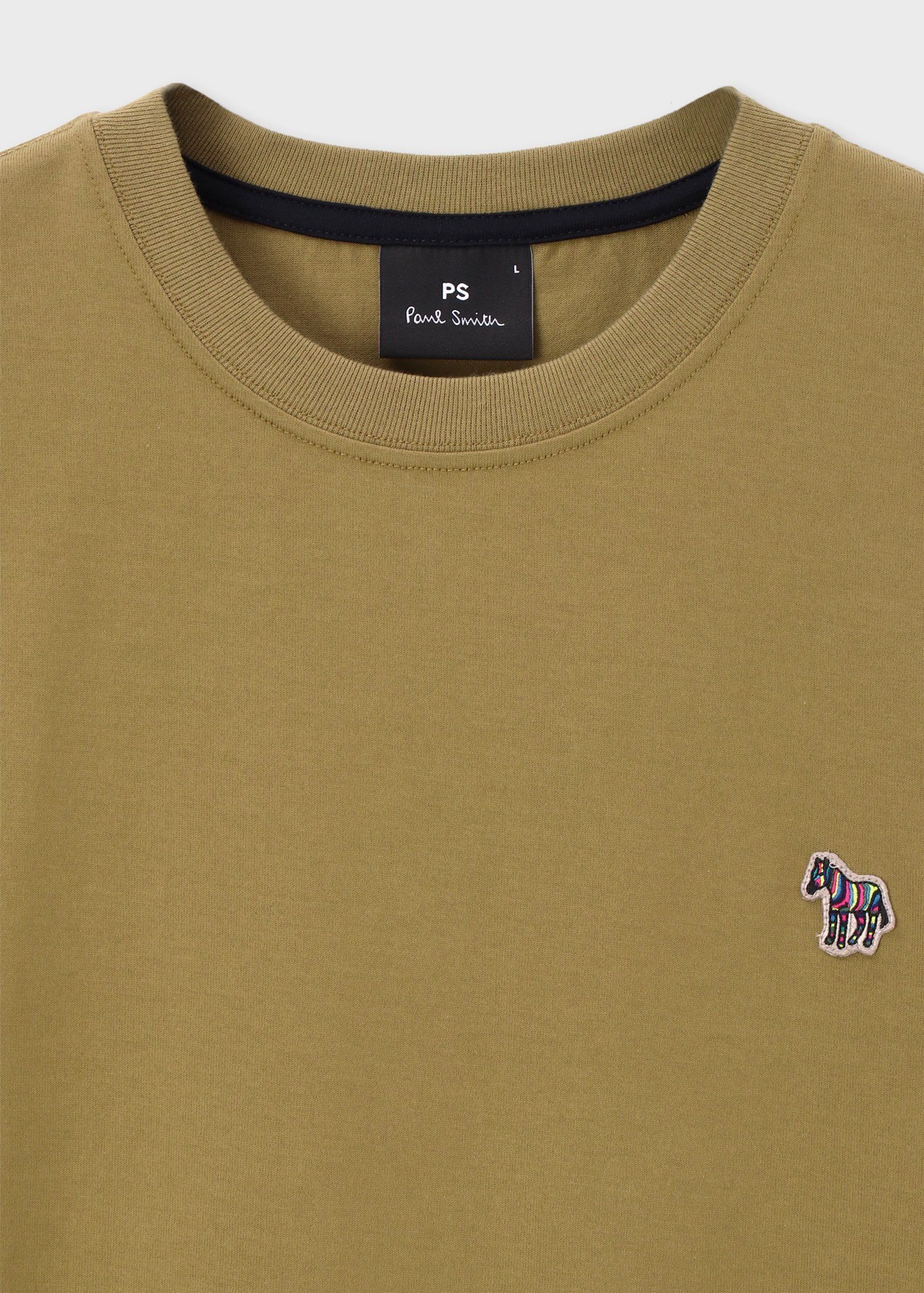 "Sports Stripe Zebra" ワンポイント 半袖Tシャツ