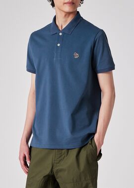 【新品・未使用】PS Paul Smith ゼブラ ポロシャツ ロング 黒 S PS Paul Smith ゼブラモチーフ ポロシャツ | ブラック | FARFETCH JP