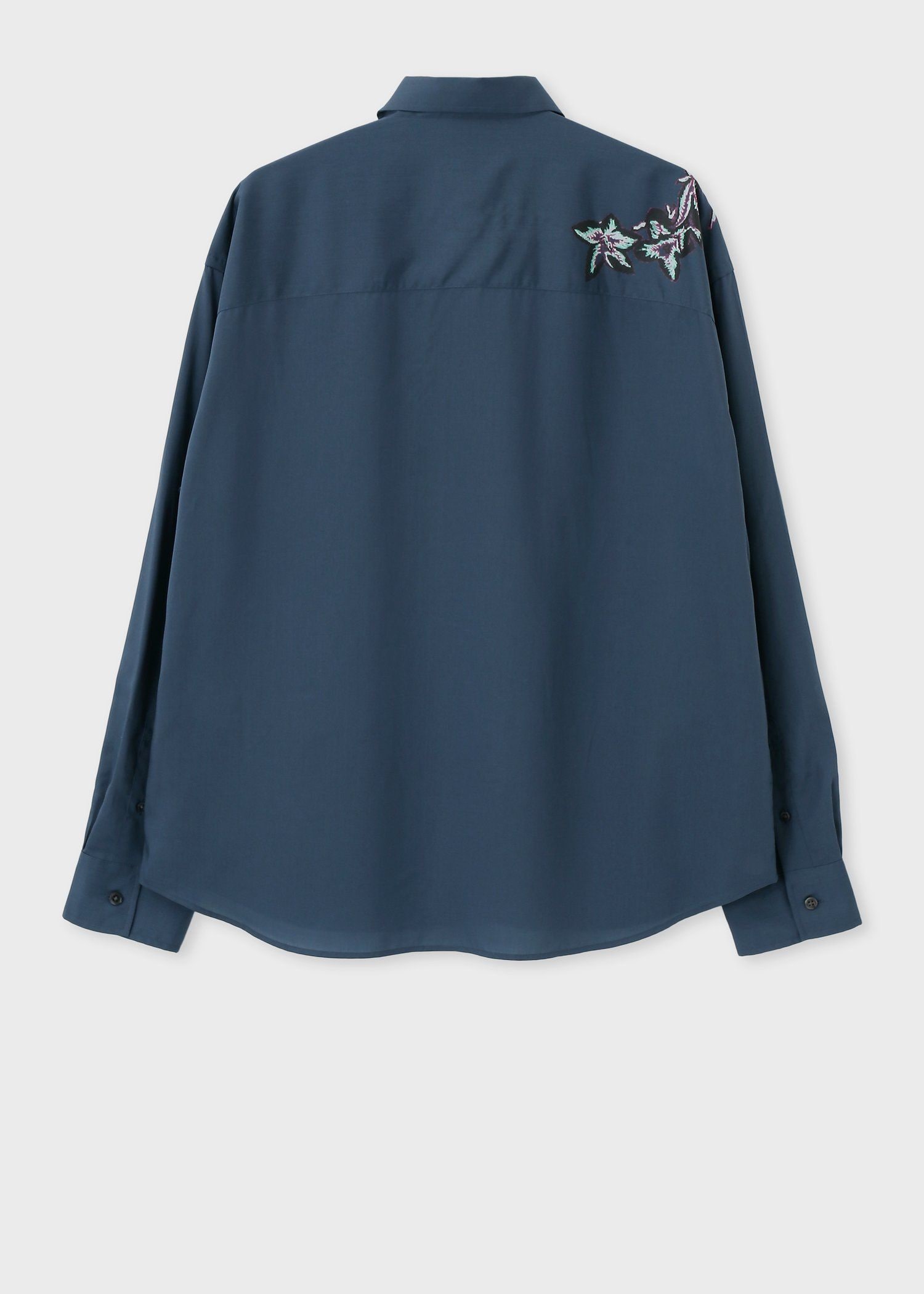 "Drawing Floral" シャツ