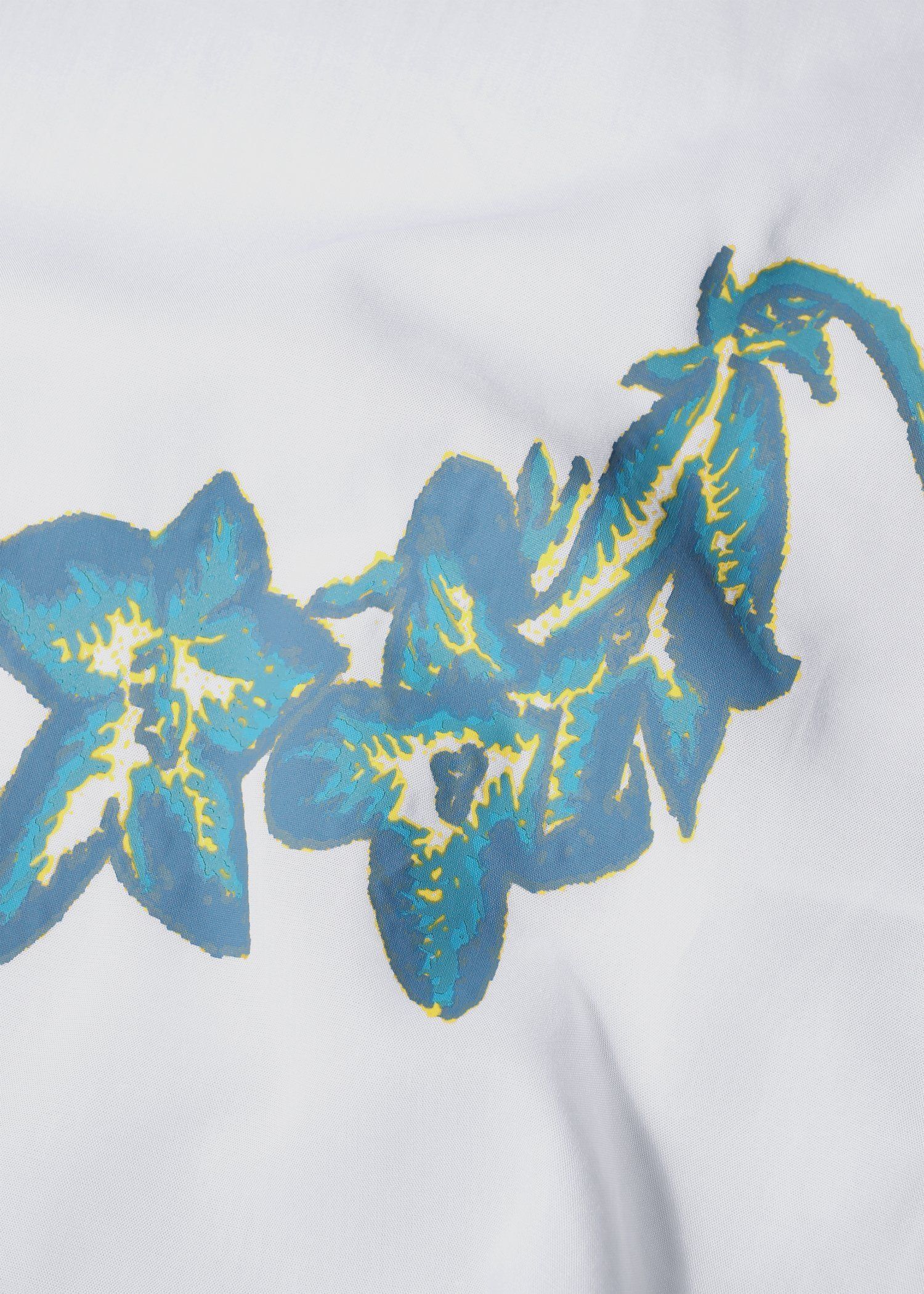 "Drawing Floral" シャツ