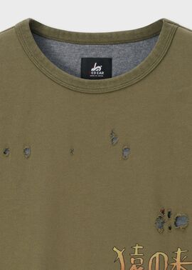 RED EAR レイヤリングジャージー 半袖カットソー ｜ポール・スミス