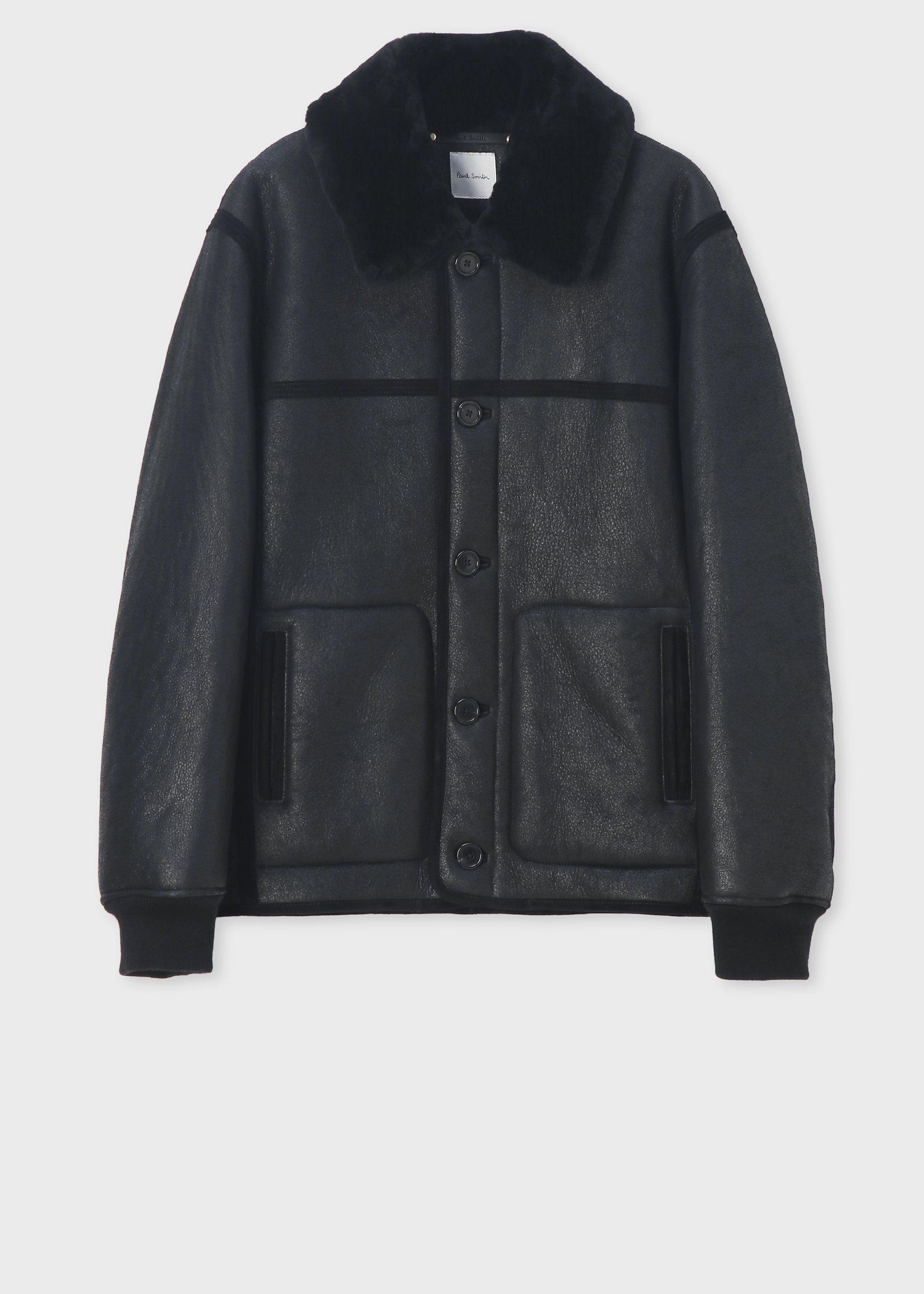 MADE IN ITALY ポールスミス　22AW ムートン　レザー　ジャケット MADE IN ITALY ポールスミス 22AW ムートン レザー ジャケット