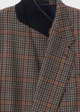 美品✨ ポールスミス ダブルブレスト 変形 ノーカラー テーラードM 38 Paul Smith ジャケット テーラードジャケット ウィメンズ