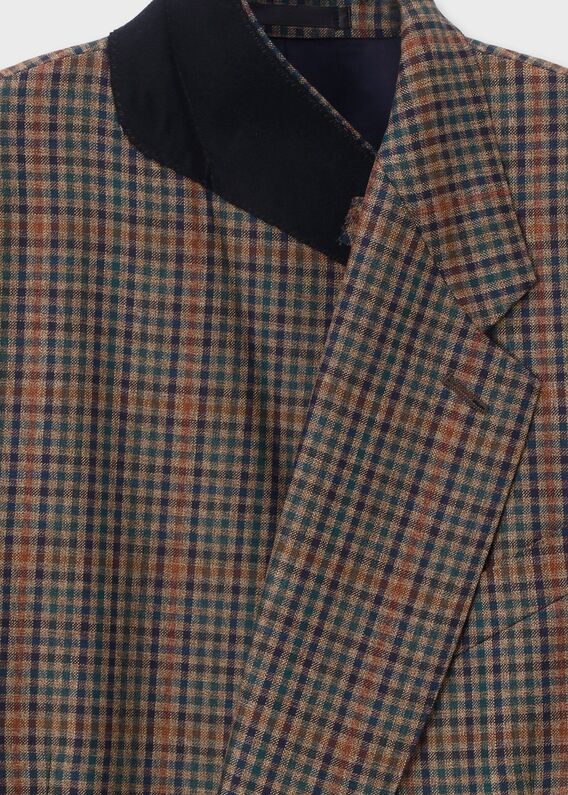美品　Paul Smith ポールスミス 裏地キルティング ナポレオンコート 美品 Paul Smith ポールスミス 裏地キルティング ナポレオン
