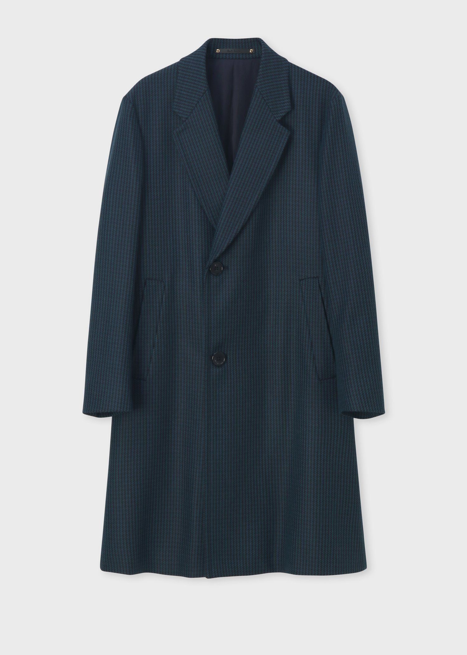 クラシックチェック バックベルト チェスターコート