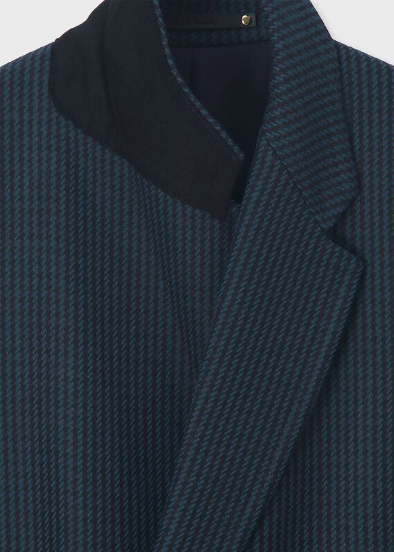 Paul Smith コレクション　人気の黒　ウール　　ラムウールコート　Ｌ トレンチコート / Paul Smith | ファッション通販 【公式通販