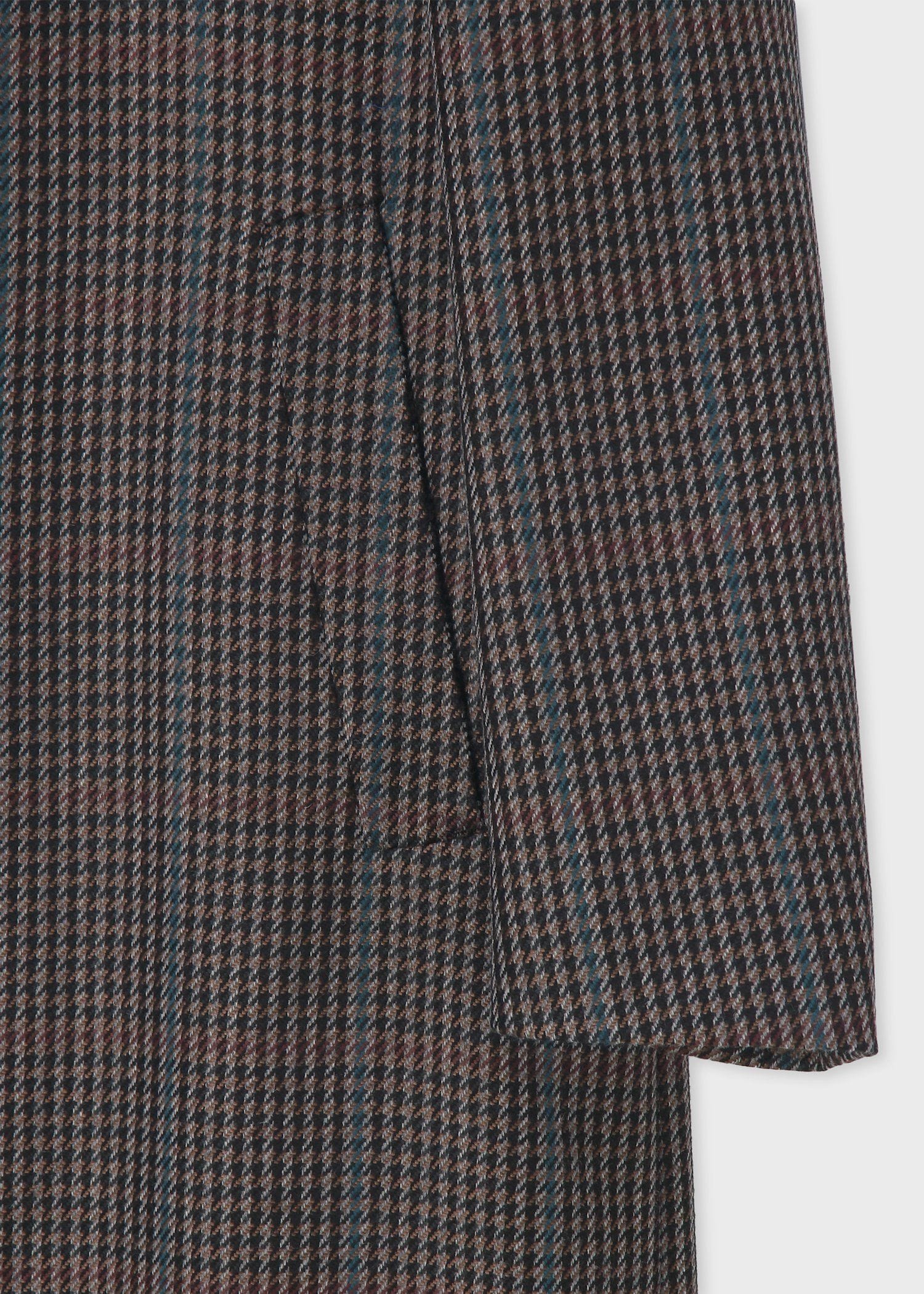 クラシックチェック バックベルト チェスターコート