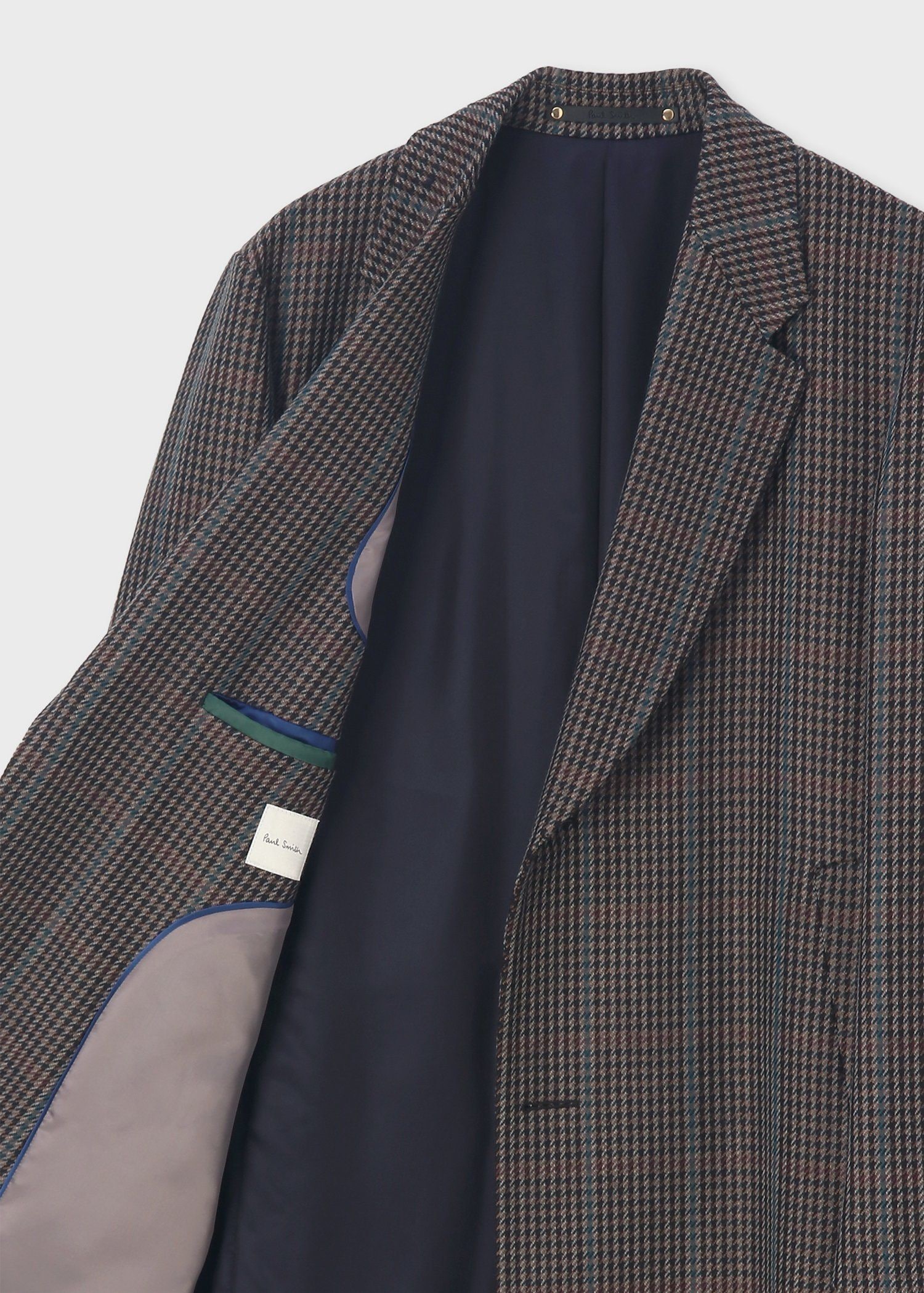 クラシックチェック バックベルト チェスターコート