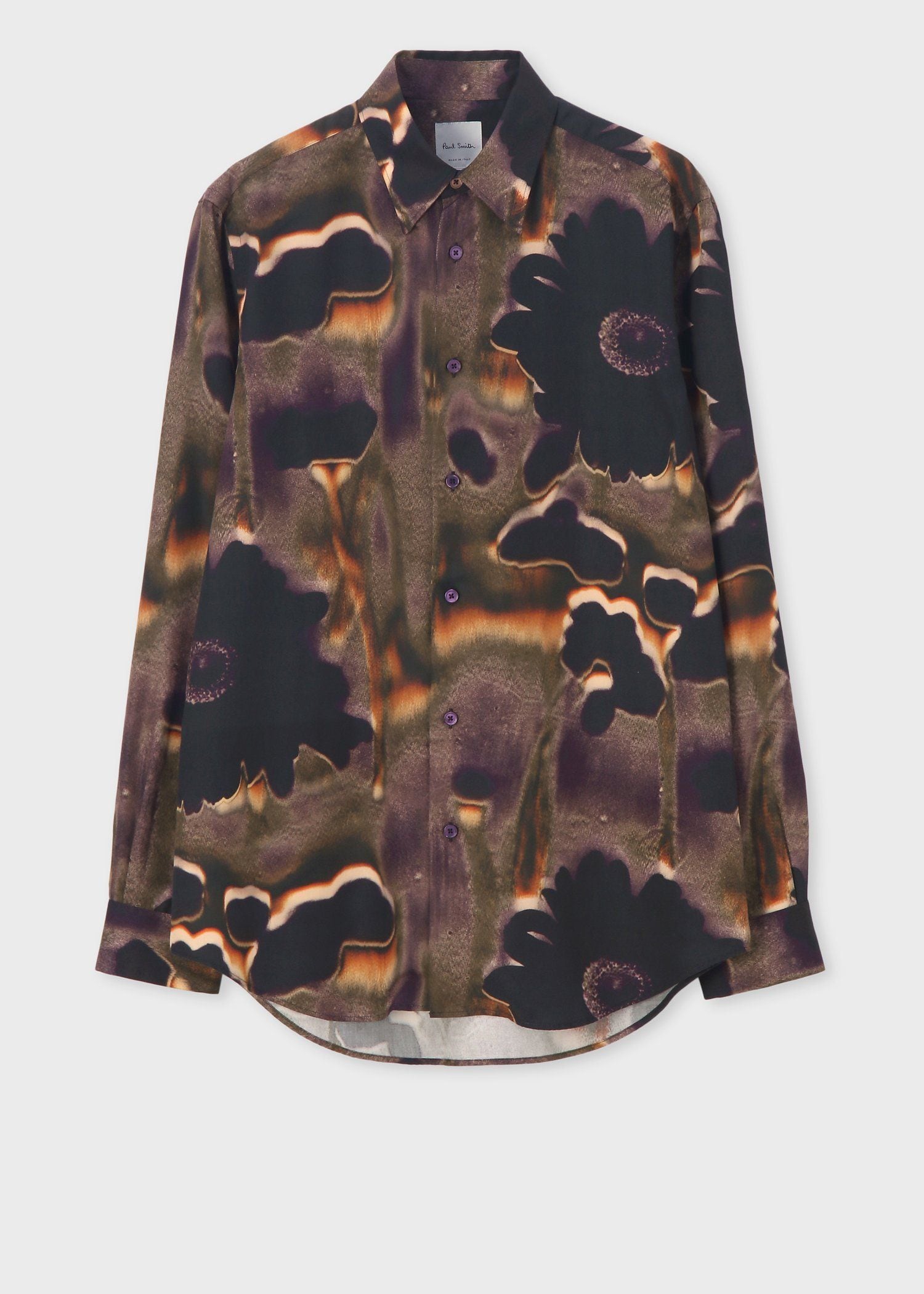 "Field Flowers" オールオーバープリントシャツ