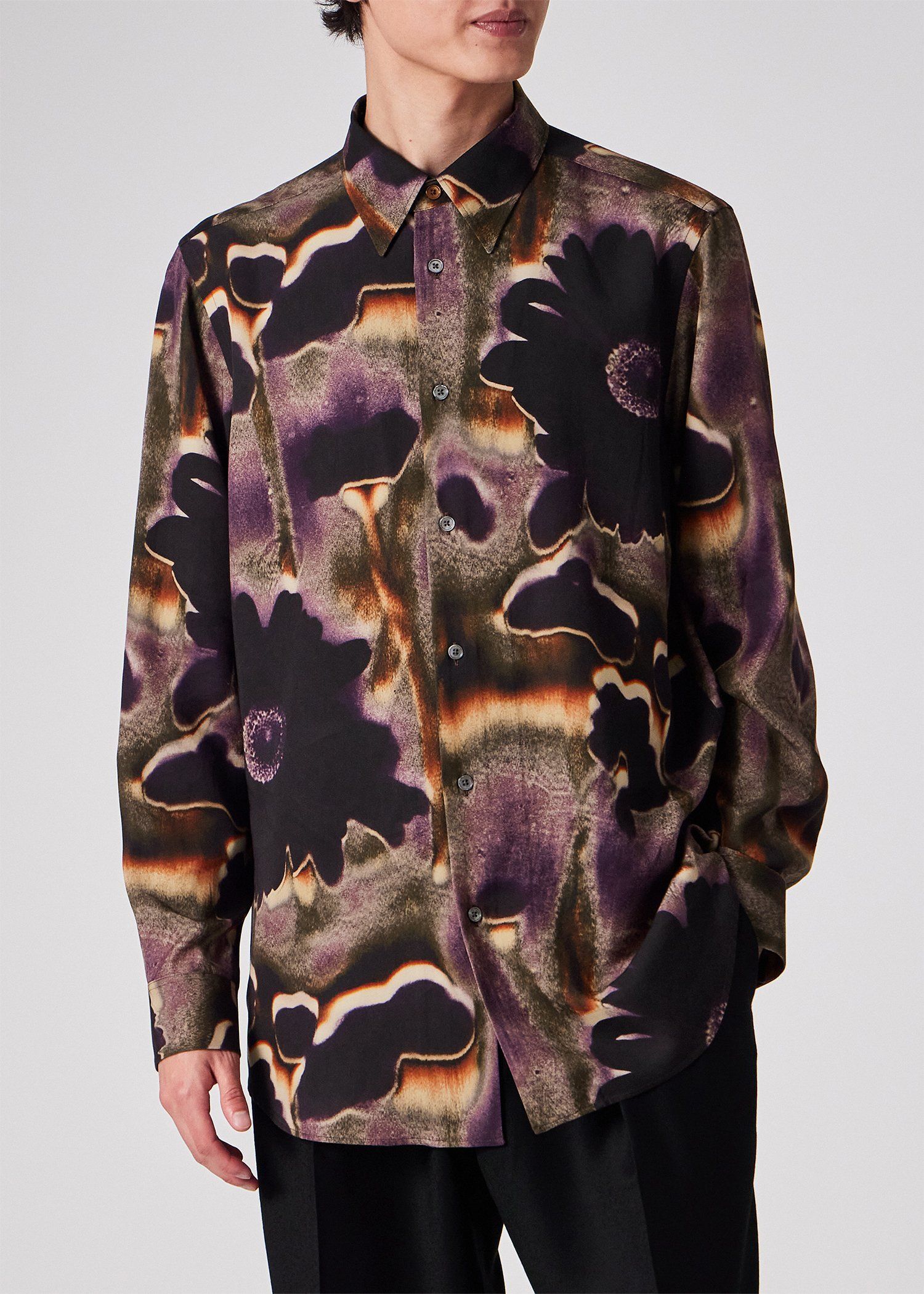 "Field Flowers" オールオーバープリントシャツ