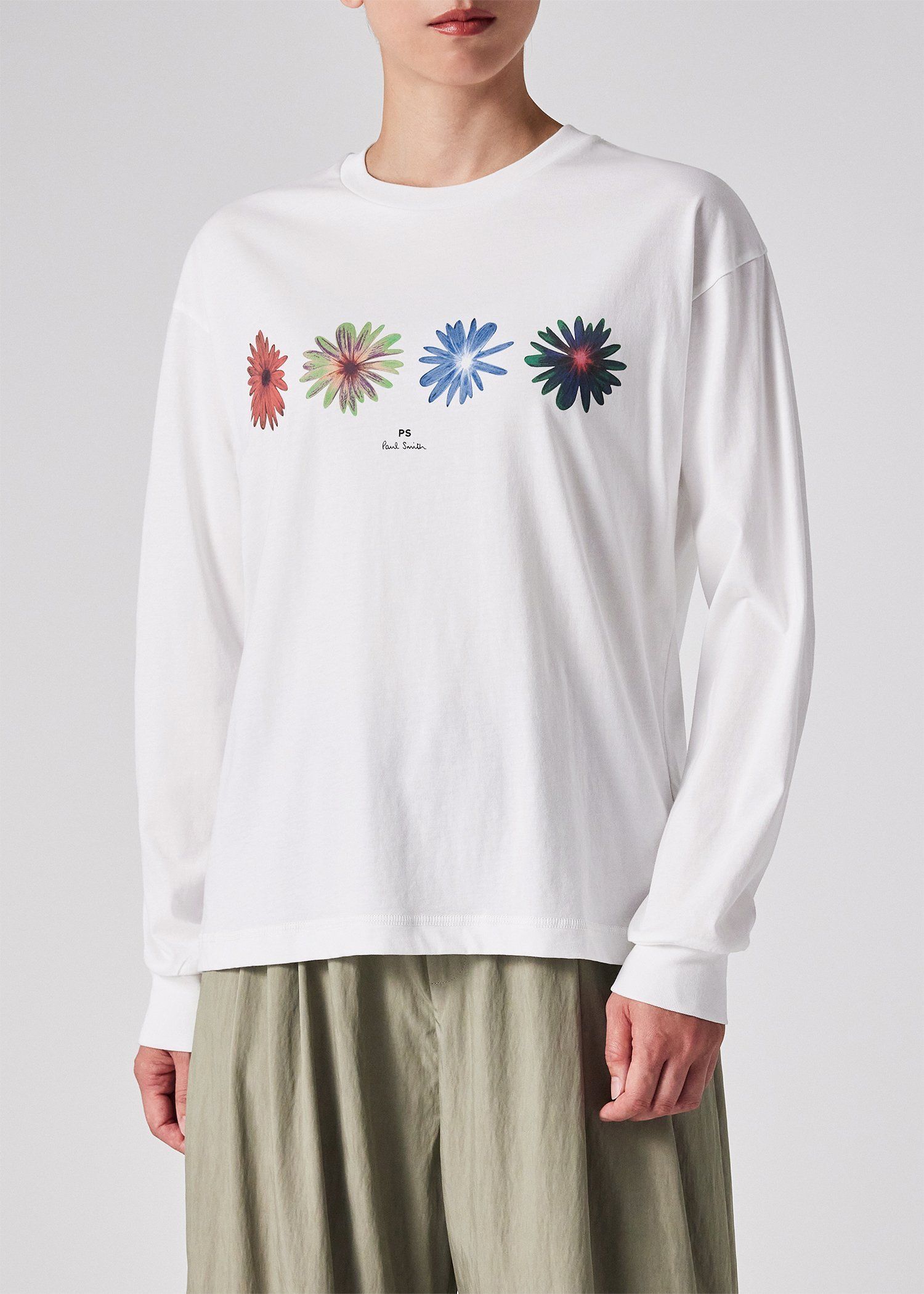 ポールスミス　24AW ウィメンズ　フラワープリント　パーカー　HAPPY 送料無料】【ラッピング無料】ポールスミス Paul Smith パーカー