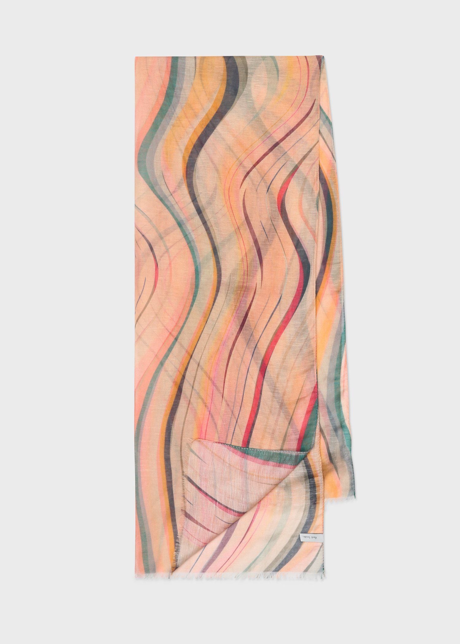 ウィメンズ "Swirl" プリント スカーフ
