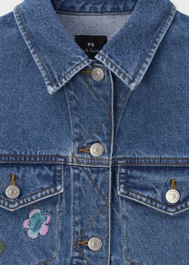 Paul Smith EMBROIDERY 刺繍 ショールカラージャケット pe8372-01_1.jpg