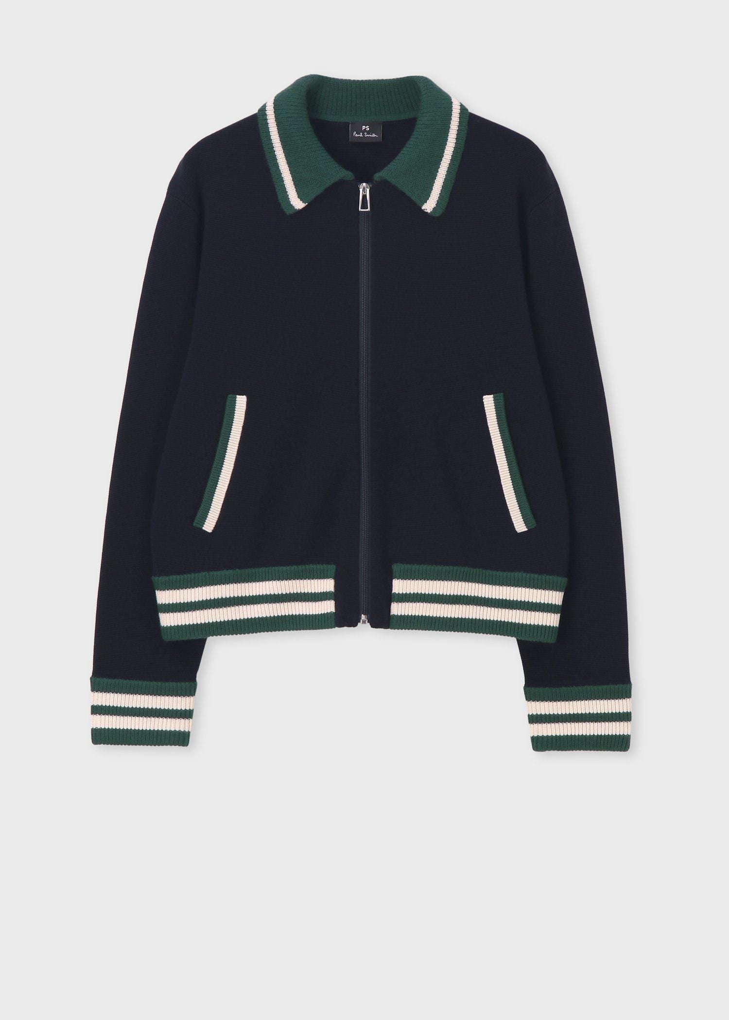 ウィメンズ ミラノリブ ジップアップ ブルゾン ｜ポール・スミス