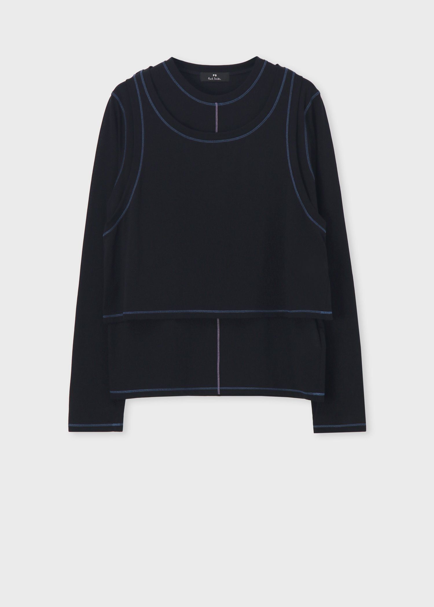 ウィメンズ レイヤード シアー カットソー