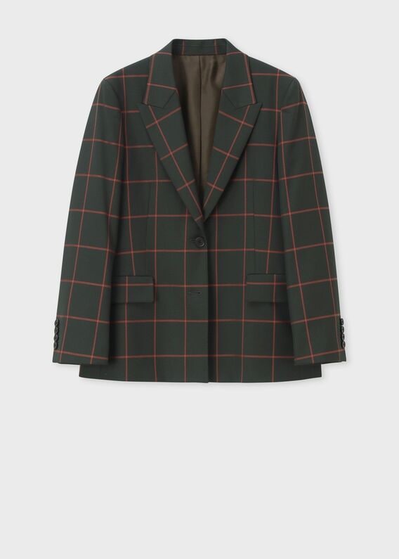 レディースPaul Smith ダブルジャケット チェック柄 レディースPaul Smith ダブルジャケット チェック柄