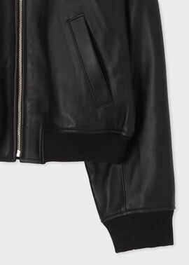 ウィメンズ ラムレザー MA-1 ブルゾン ｜ポール・スミス