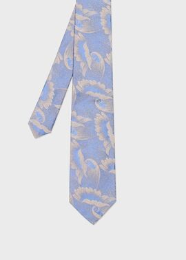 アンティークボタニカル タイ（ブルー） ｜ポール・スミス