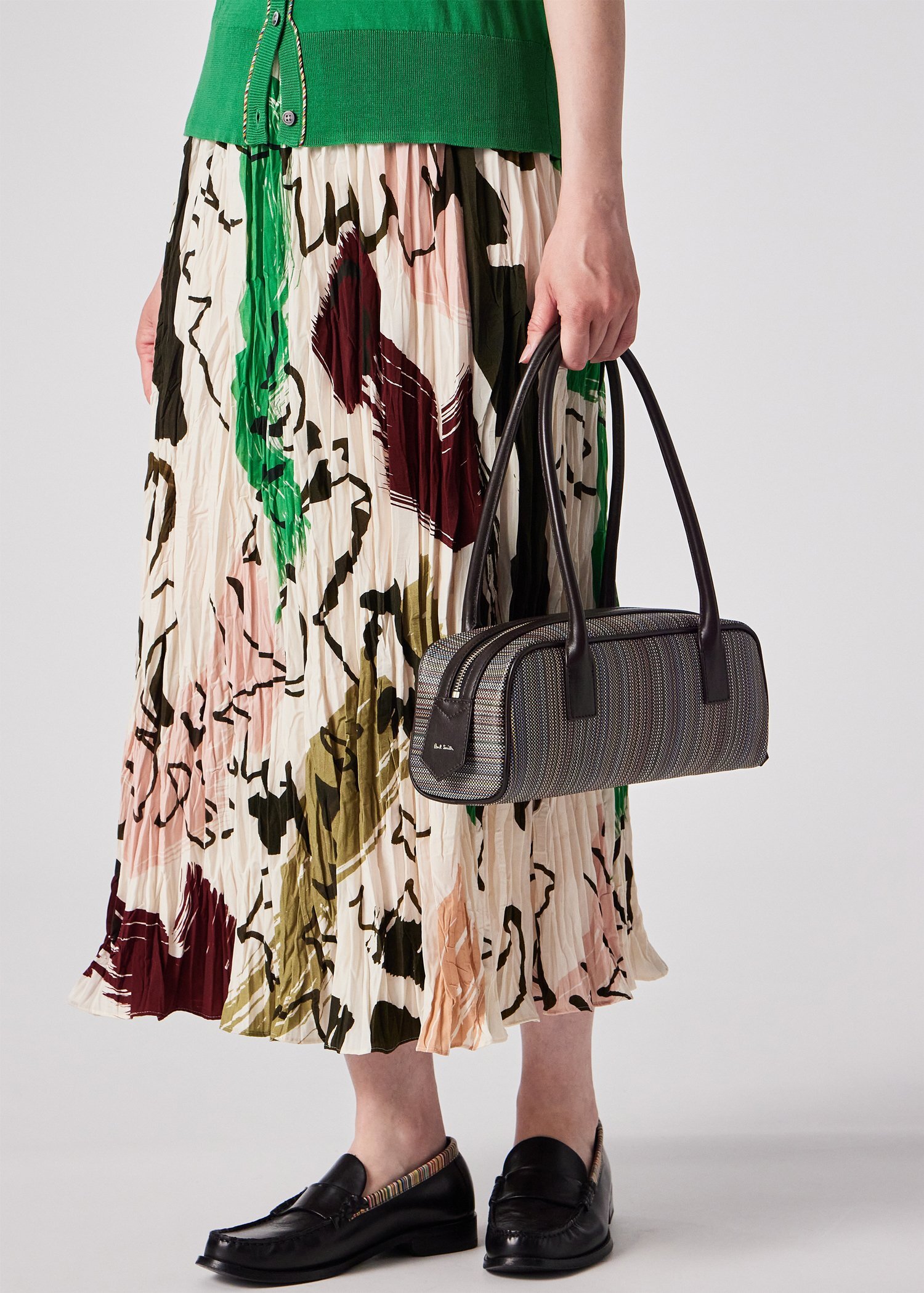 コーテッドキャンバス ハンドバッグ