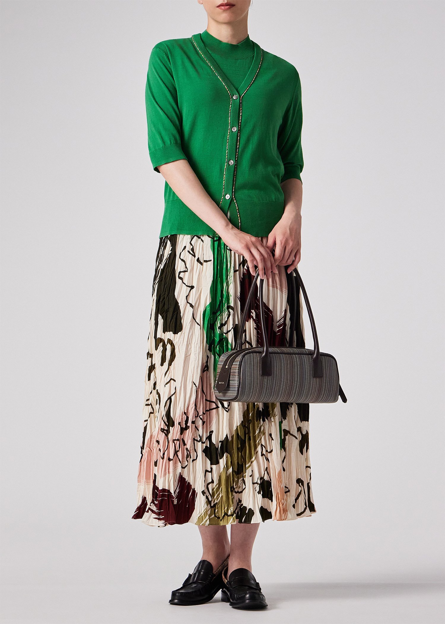 コーテッドキャンバス ハンドバッグ