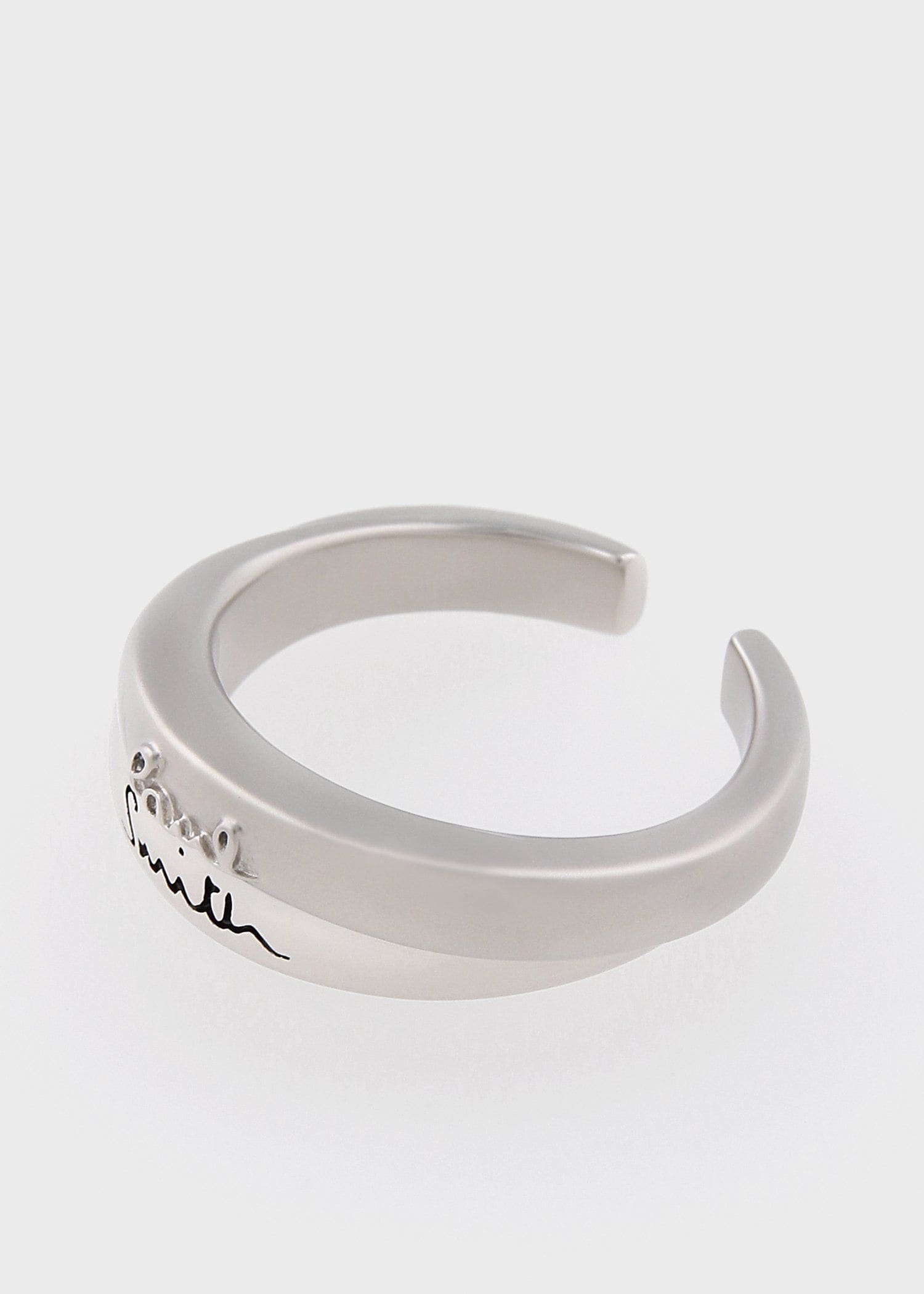 "Double Ring Motif" オープンリング