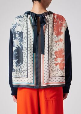 Paul Smith 50周年記念品◇伊製コットン スカーフ  青リンゴ 完売品 Paul Smith 50周年記念品◇伊製コットン スカーフ 青リンゴ 完売品