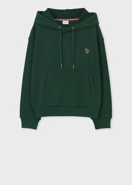 ウィメンズ ゼブラ ワンポイント パーカ