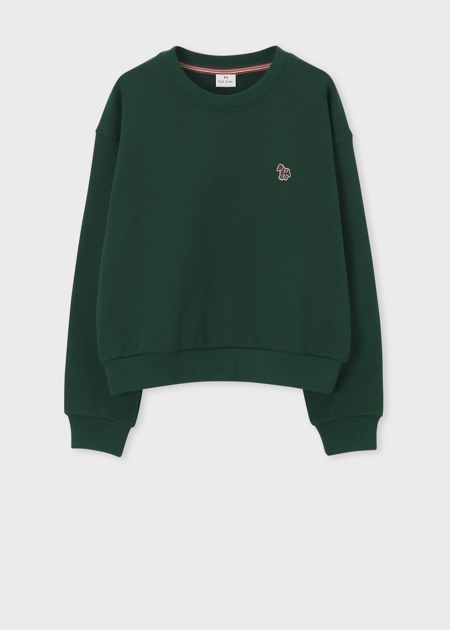 ウィメンズ ゼブラ ワンポイント スウェット（ネイビー） ｜ポール・スミス