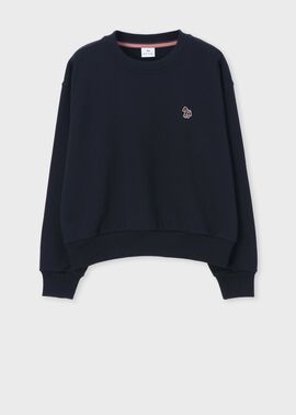 ウィメンズ ゼブラ ワンポイント スウェット