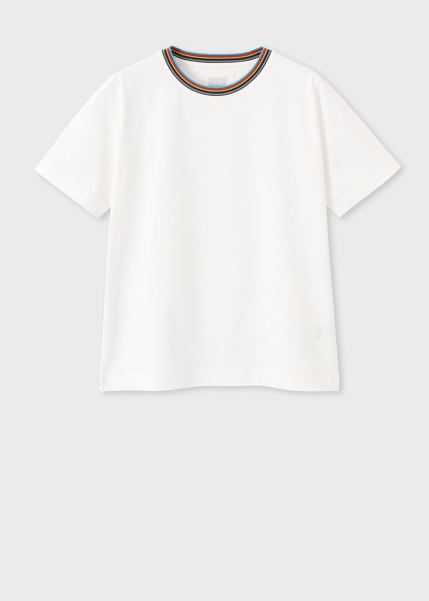 ウィメンズ "Signature Stripe" 半袖Tシャツ