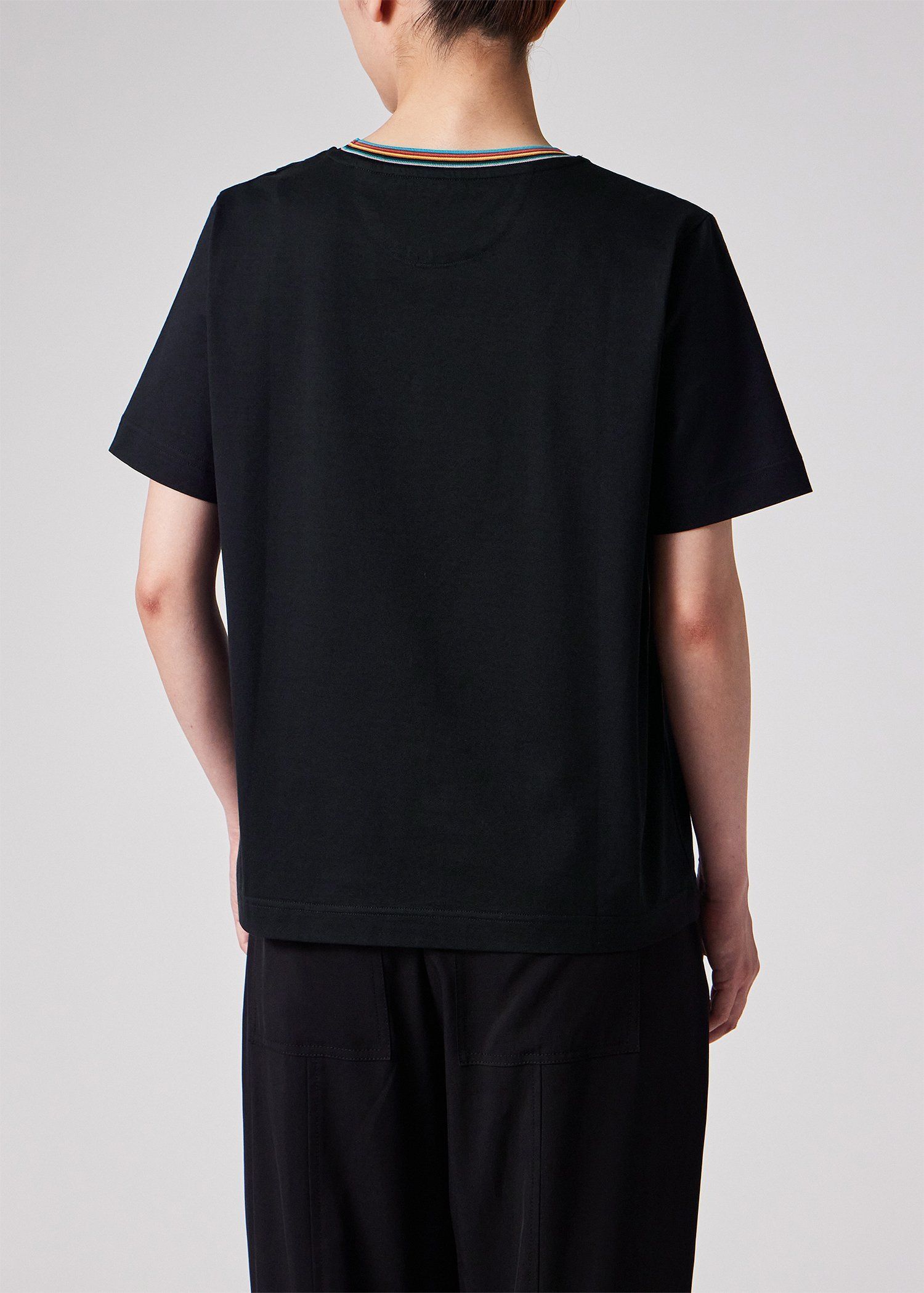 ウィメンズ "Signature Stripe" 半袖Tシャツ