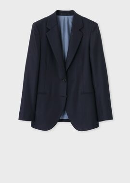 ウィメンズ トラベル ジャケット（ネイビー） ｜ポール・スミス