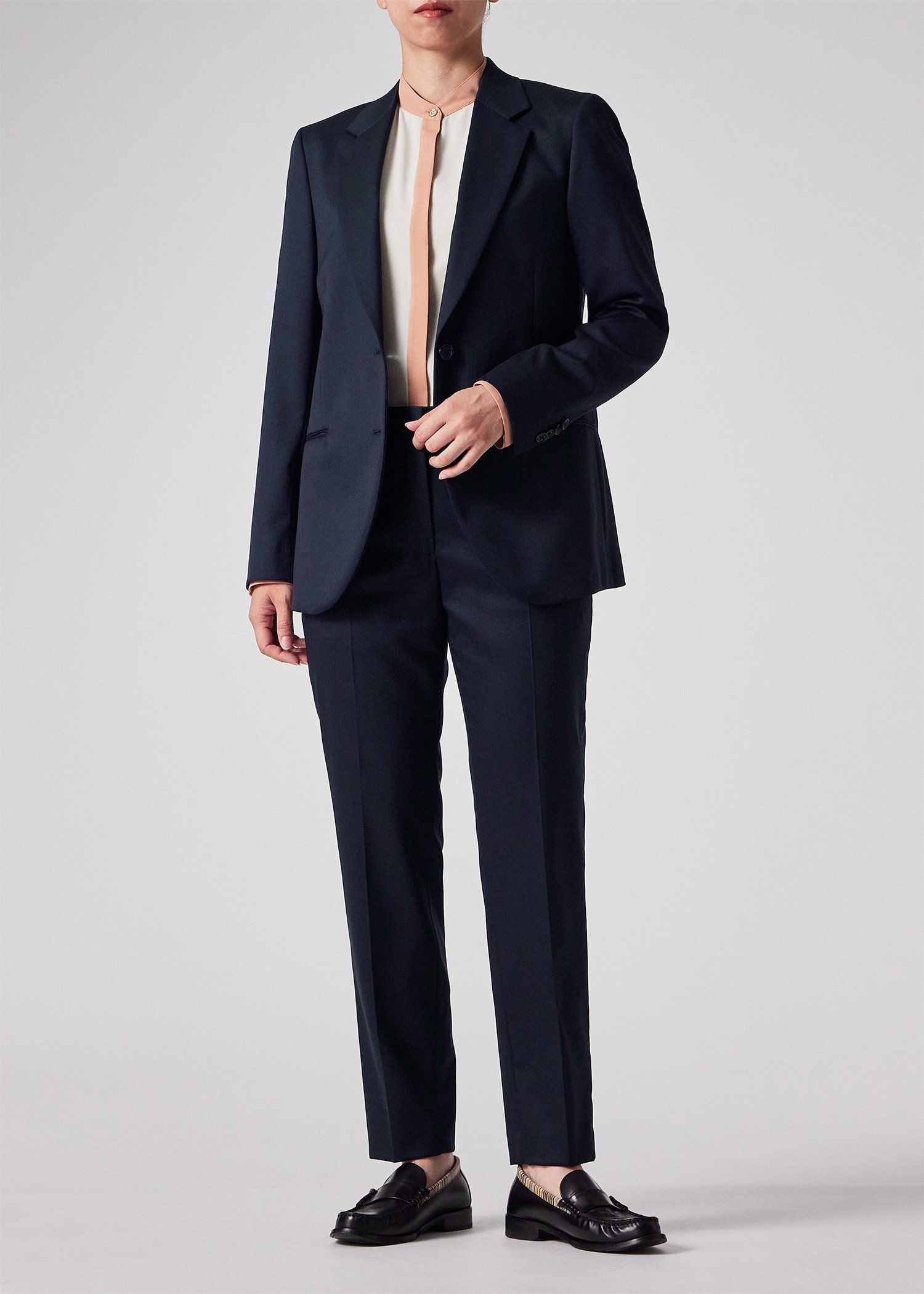 ウィメンズ トラベル トラウザーズ（ネイビー） ｜ポール・スミス