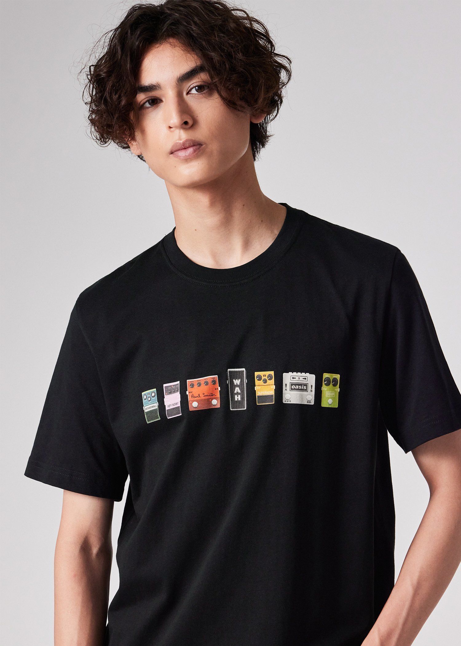 Paul Smith × Oasis ギターペダル Tシャツ