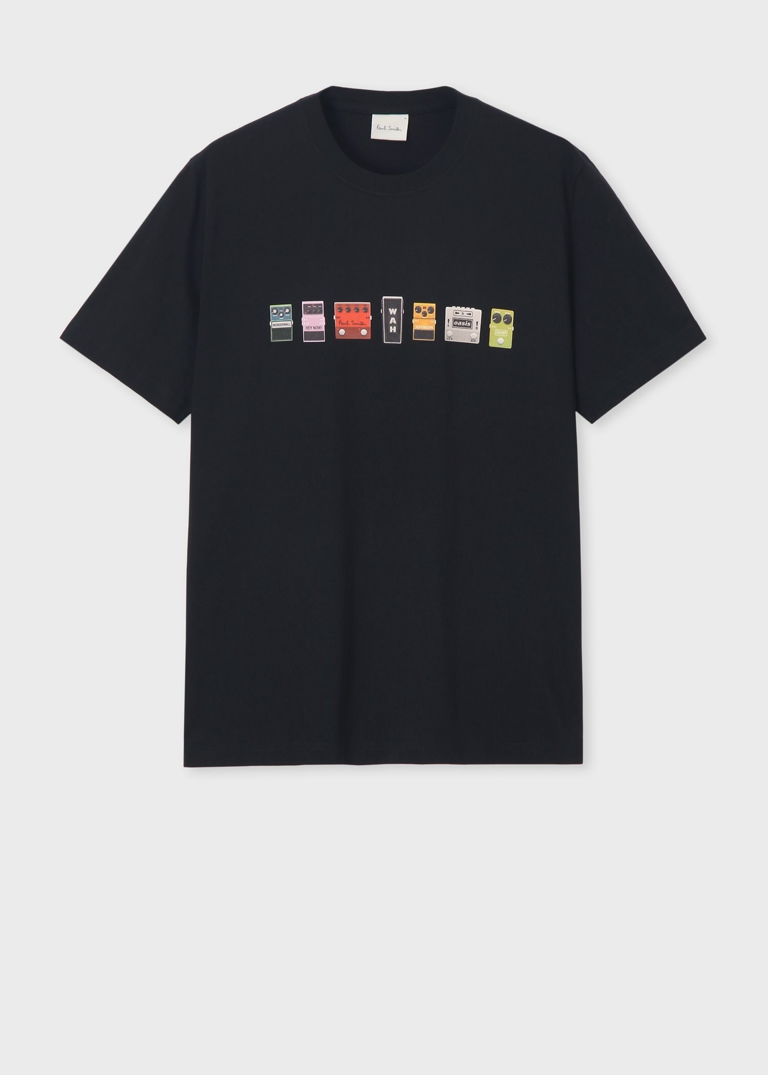 Paul Smith × Oasis ギターペダル Tシャツ