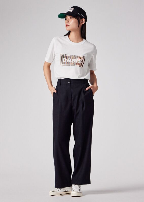 新品未使用　ポールスミスギンガムチェックタイ　ネイビー×さシルバー　裏花柄 すべてのメンズ Paul Smith アイテム一覧｜ポール・スミス