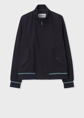 新品 Paul Smith BLACK パフスリーブ ジャケット Paul Smith × Oasis ハリントンジャケット ｜ポール・スミス