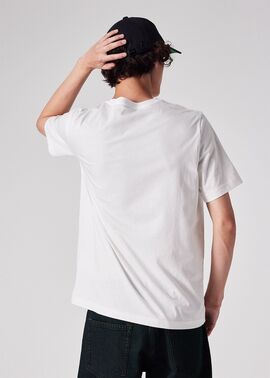 Paul Smith × Oasis シグネチャーストライプロゴ Tシャツ（ホワイト