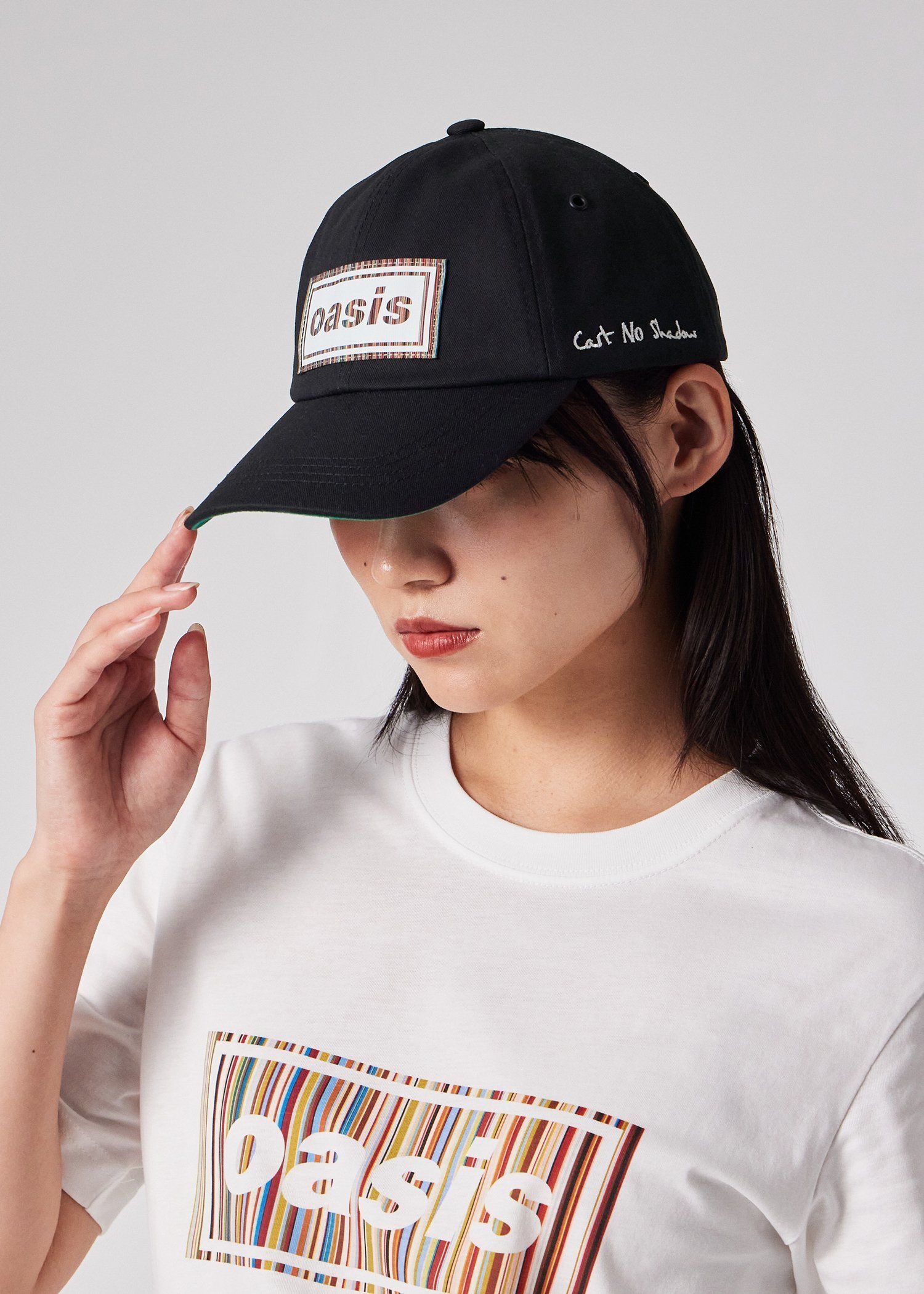 Paul Smith × Oasis シグネチャーストライプロゴ キャップ