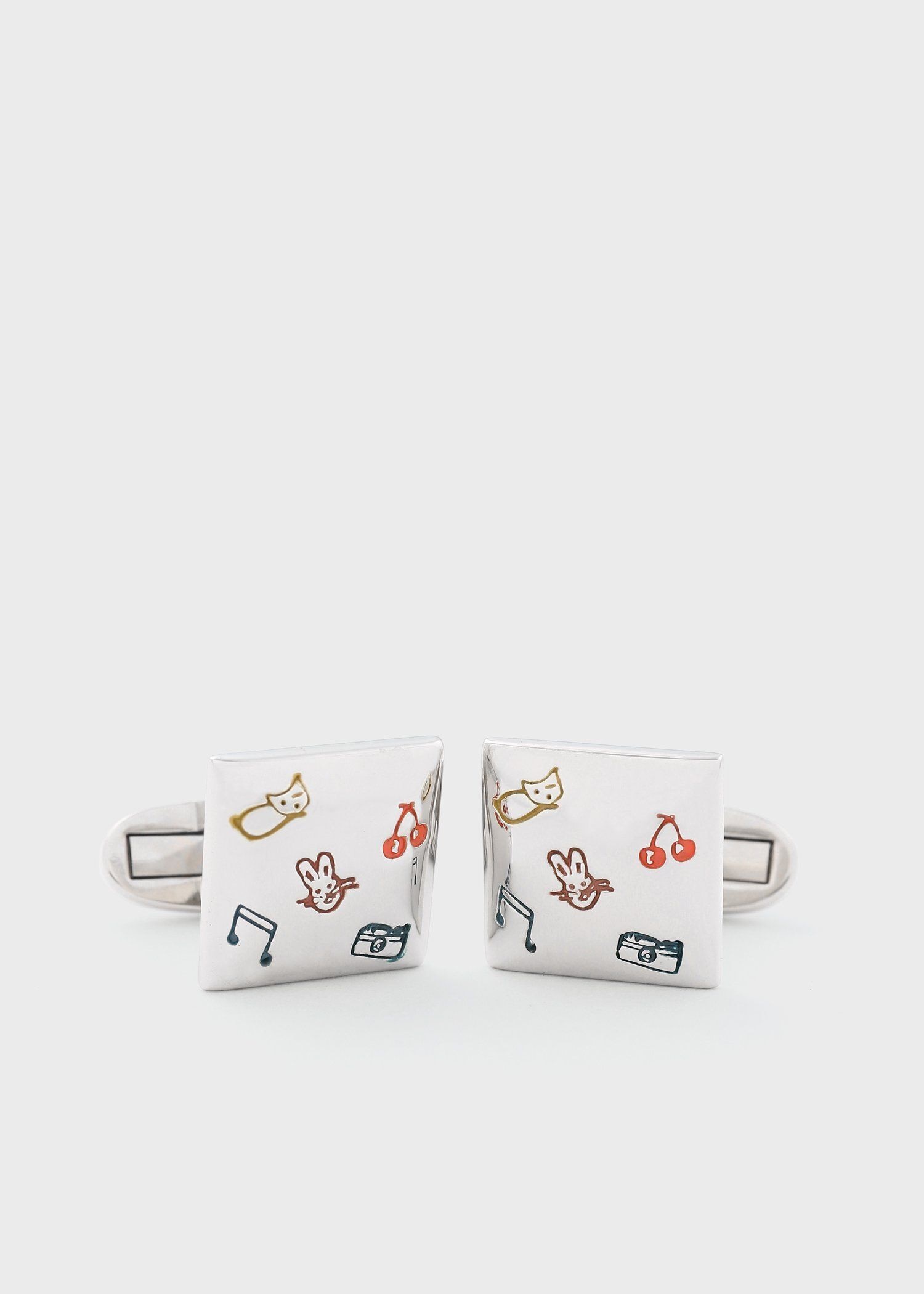 マルチカラードローイング カフス