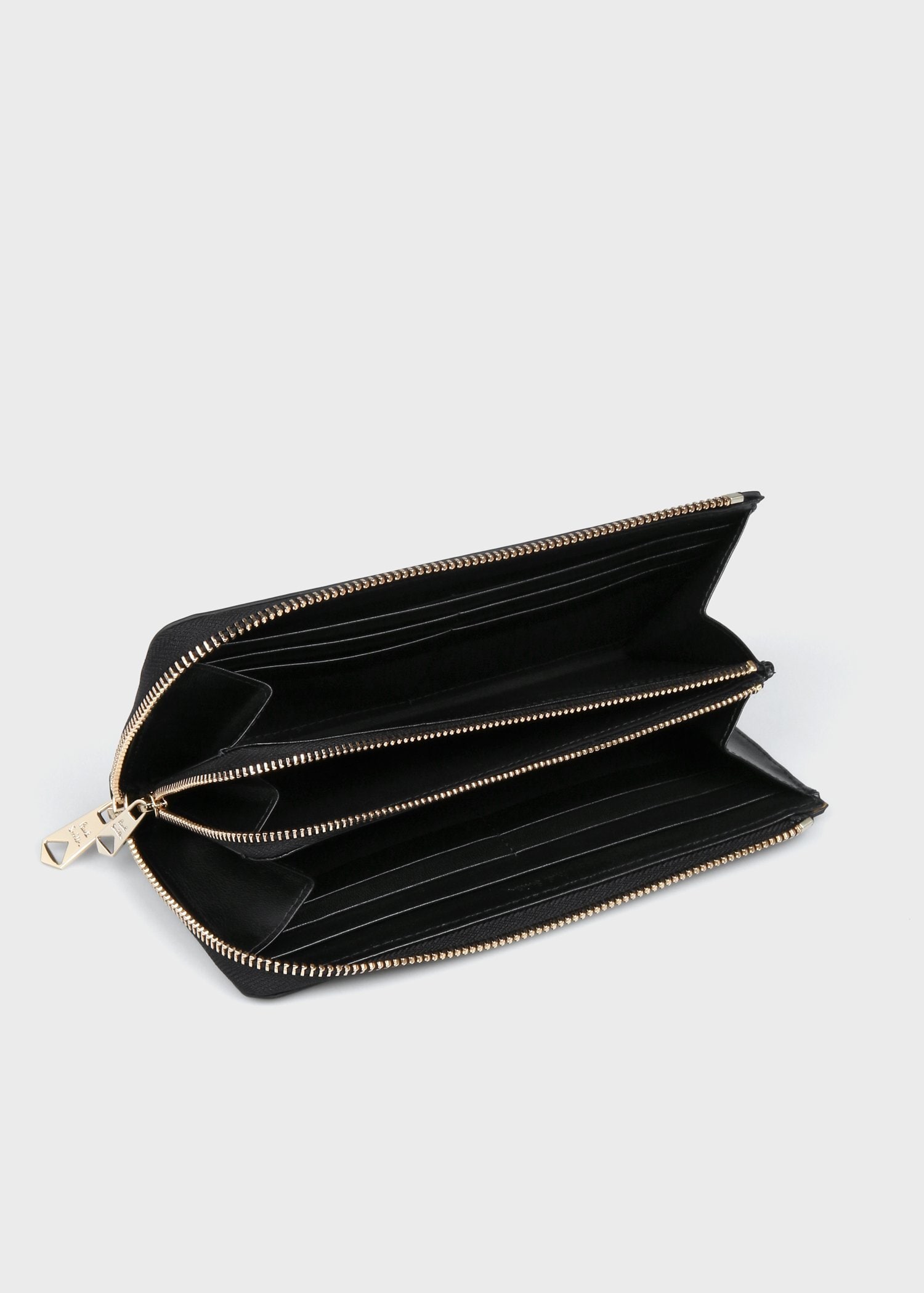 新品✨近年モデル✨ポールスミス レザーブライトストライプトリム Paul Smith 【名入れ】ポールスミス 財布 長財布 メンズ