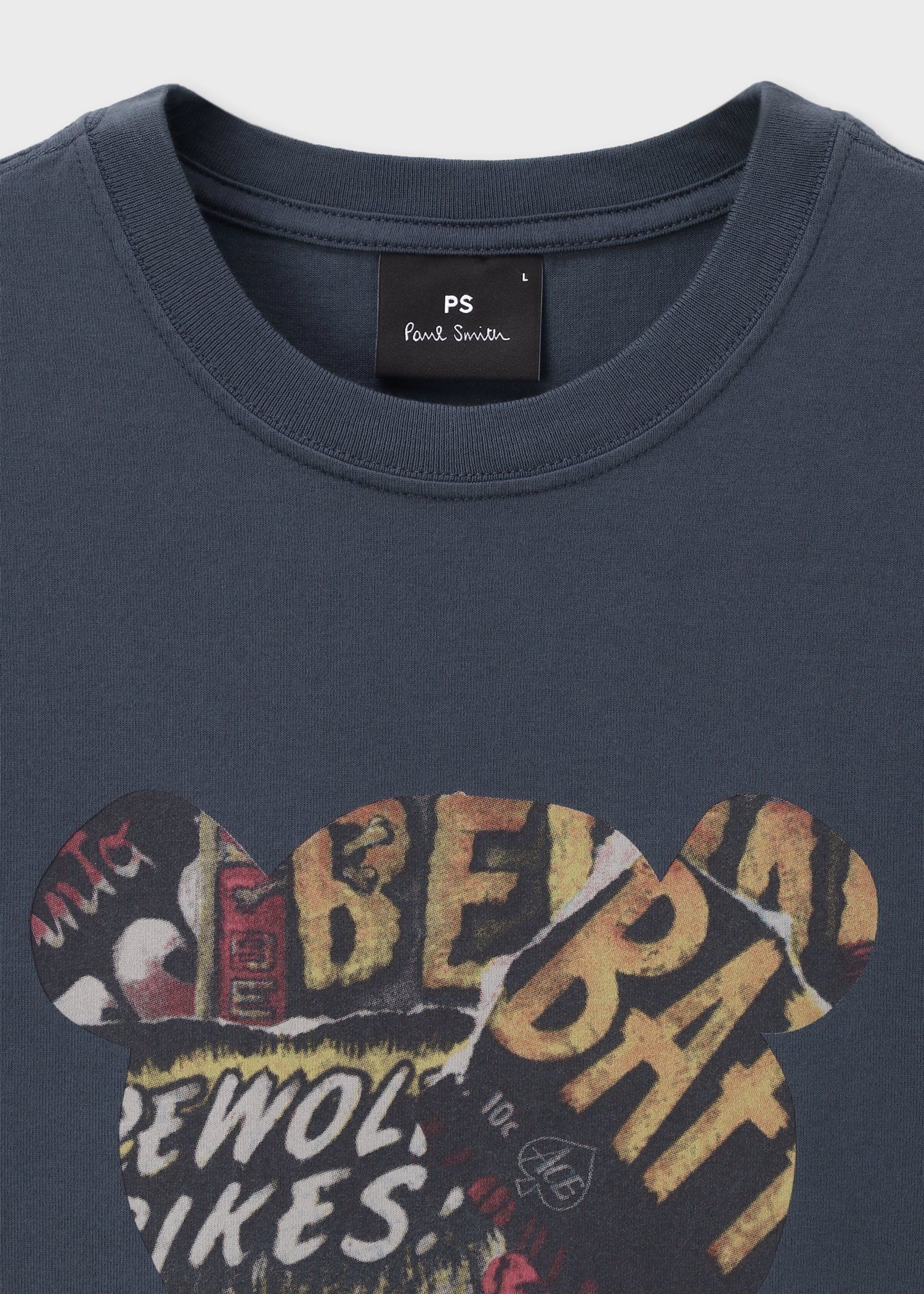 "Collaged Bear" Tシャツ